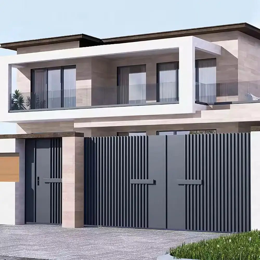 Aluminum Slatted Fence Gate