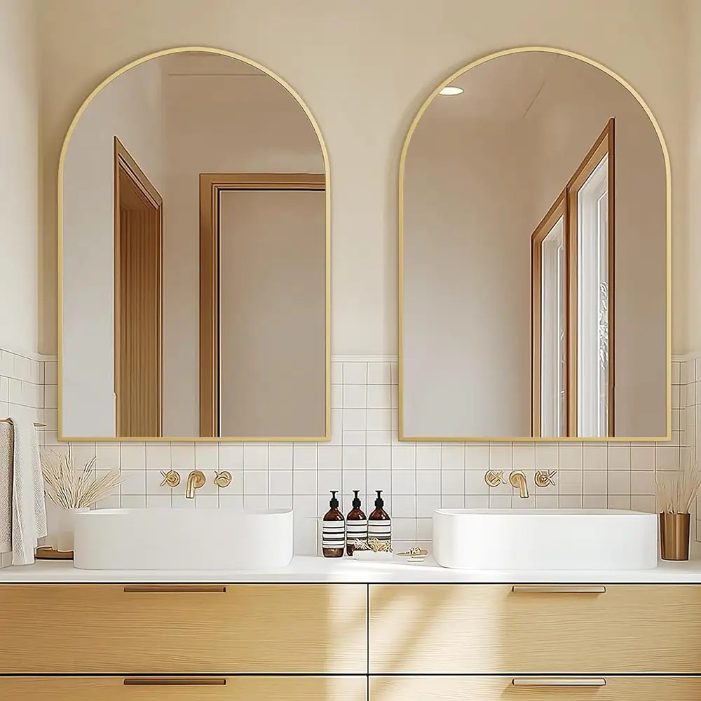 Arch Mirror Bathroom