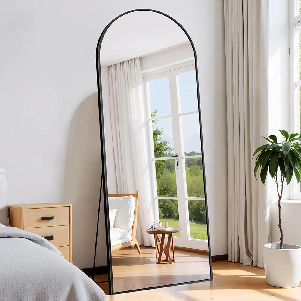 Arched Floor Mirror