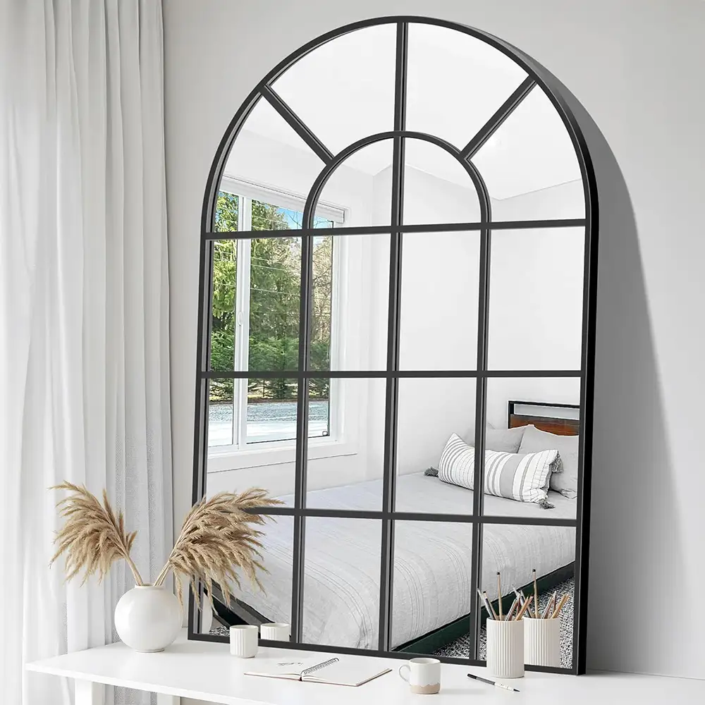 Arched Window Wall Mirror