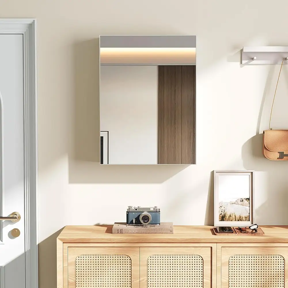 Bathroom Mirror with Storage