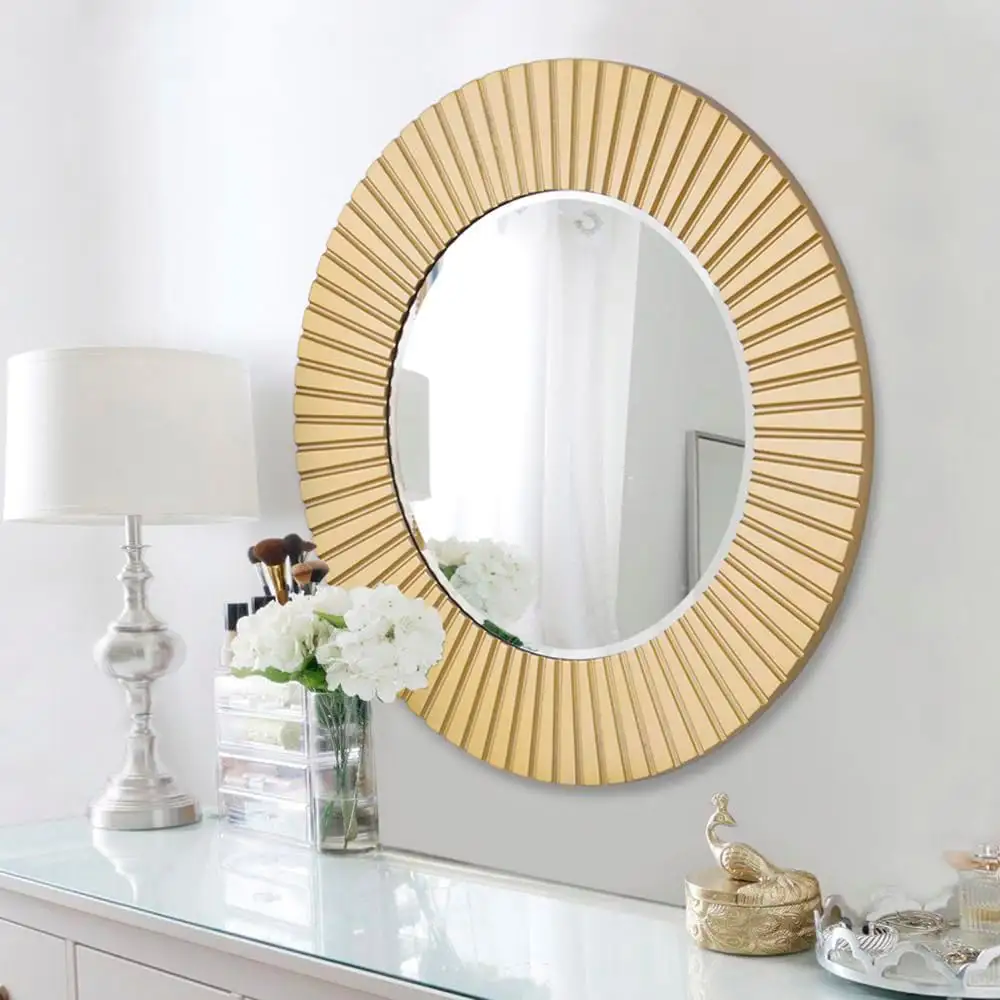 Decorative Mirrors for Wall, Gold Mirror for Wall Decor
