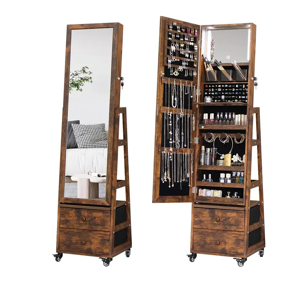 Dressing Mirror with Storage