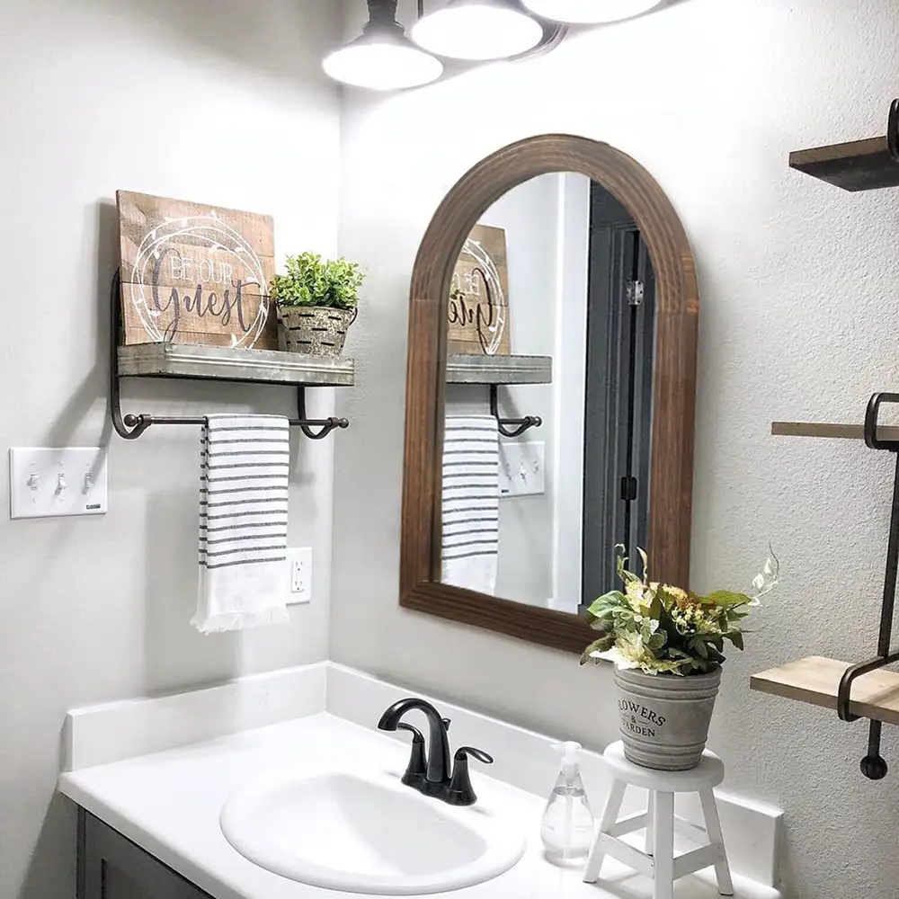 Farmhouse Bathroom Mirror
