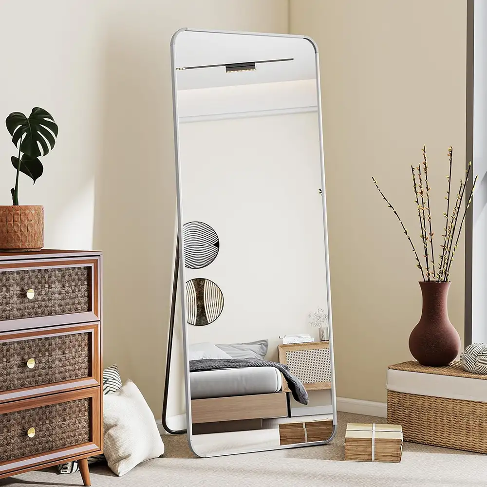 Mirror with Floor Stand