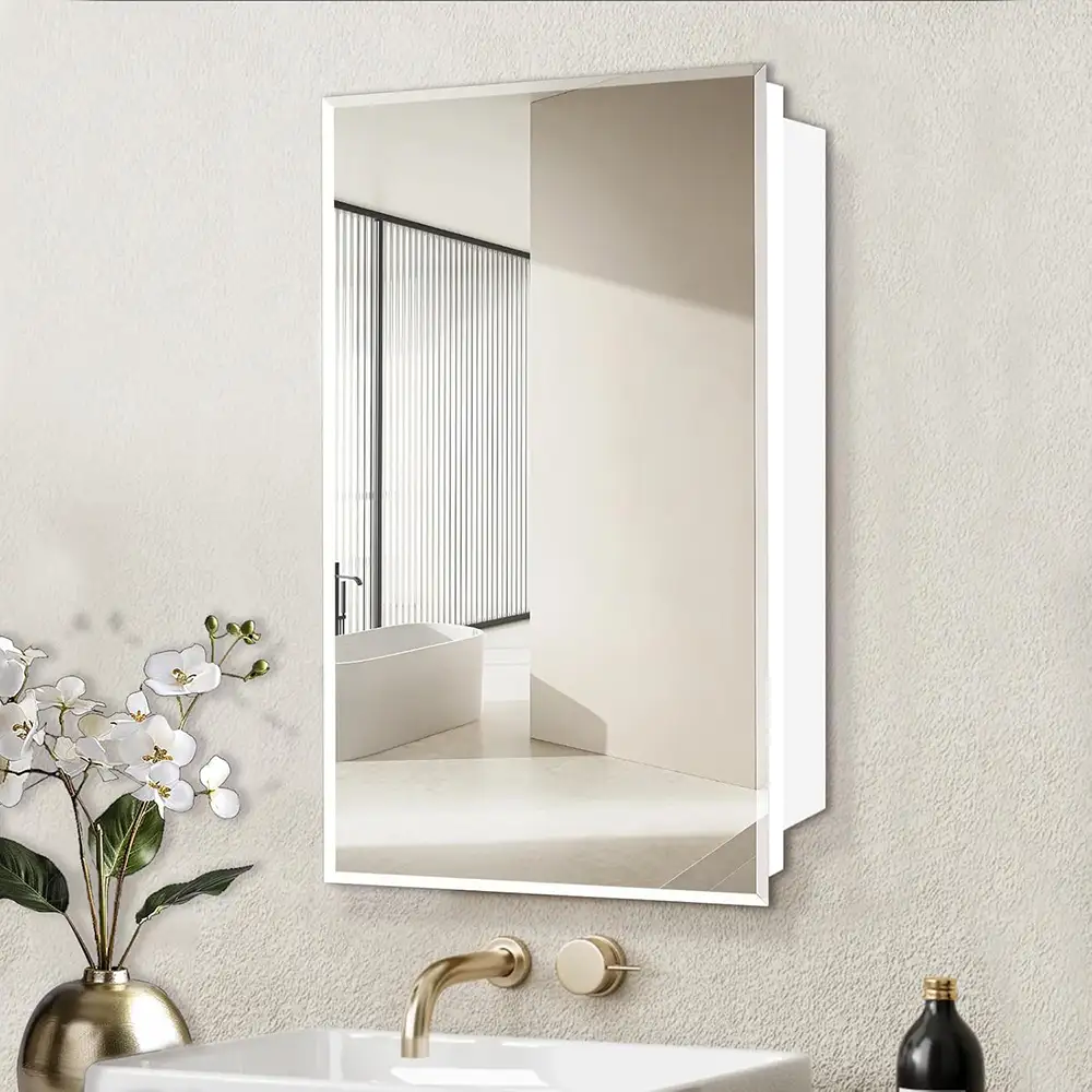 Frameless Mirror Medicine Cabinets