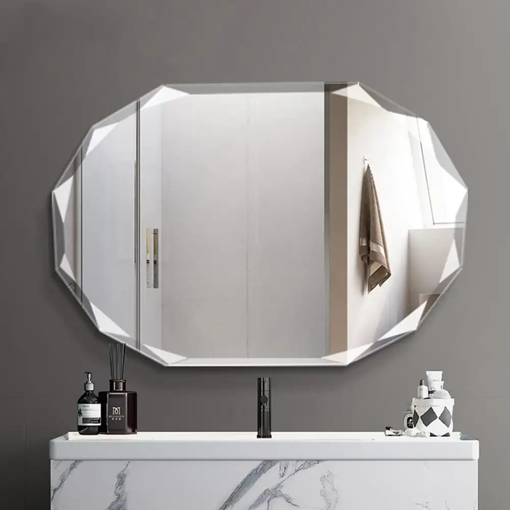 Frameless Mirror Wall Mount