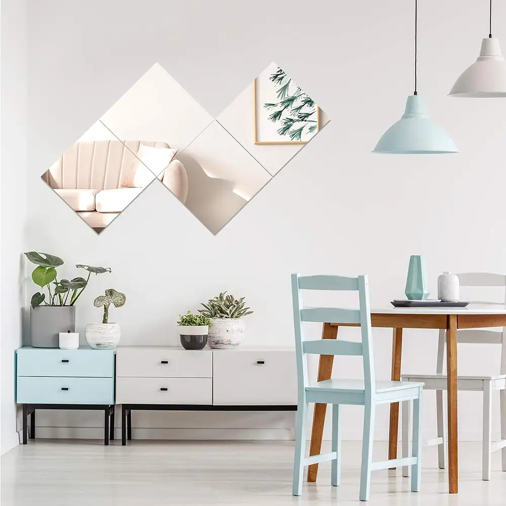 Frameless Mirrors for Wall