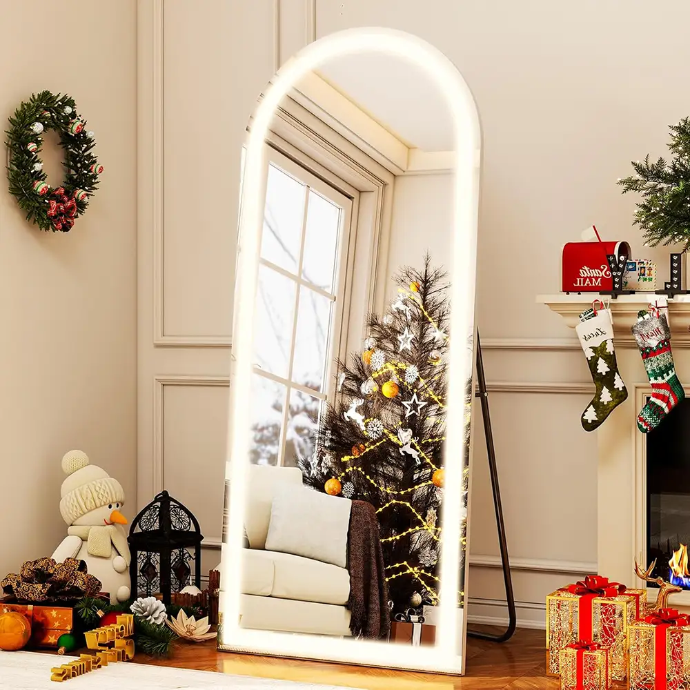 Full Body Mirror with Lights