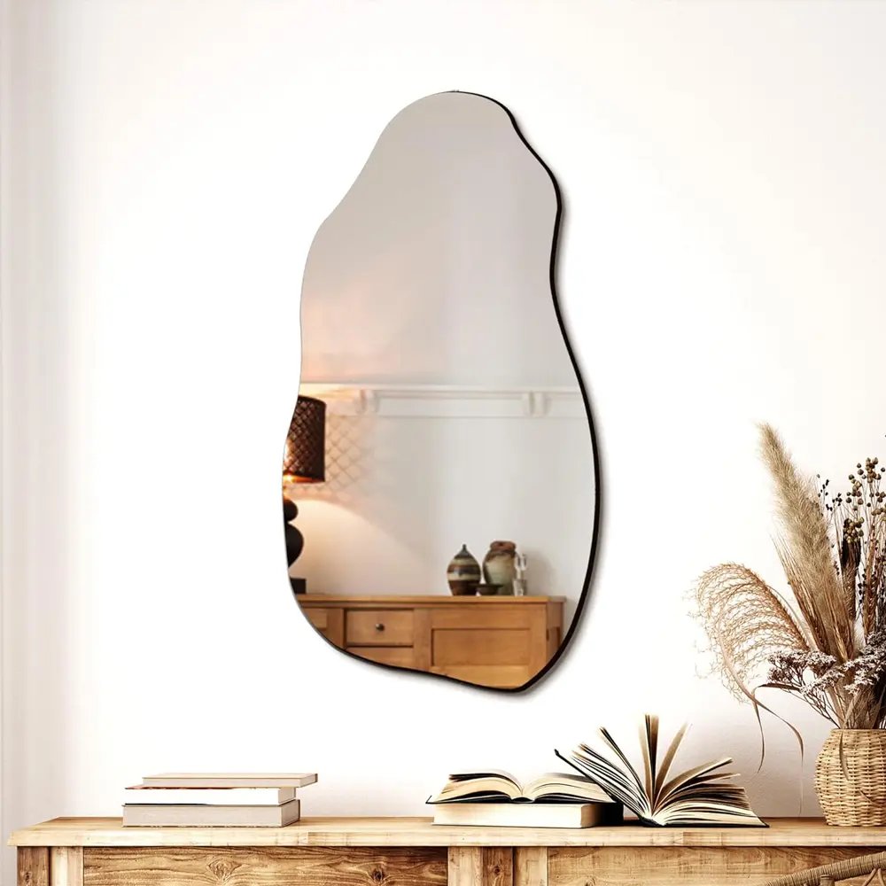 Irregular Asymmetrical Wall Mirror