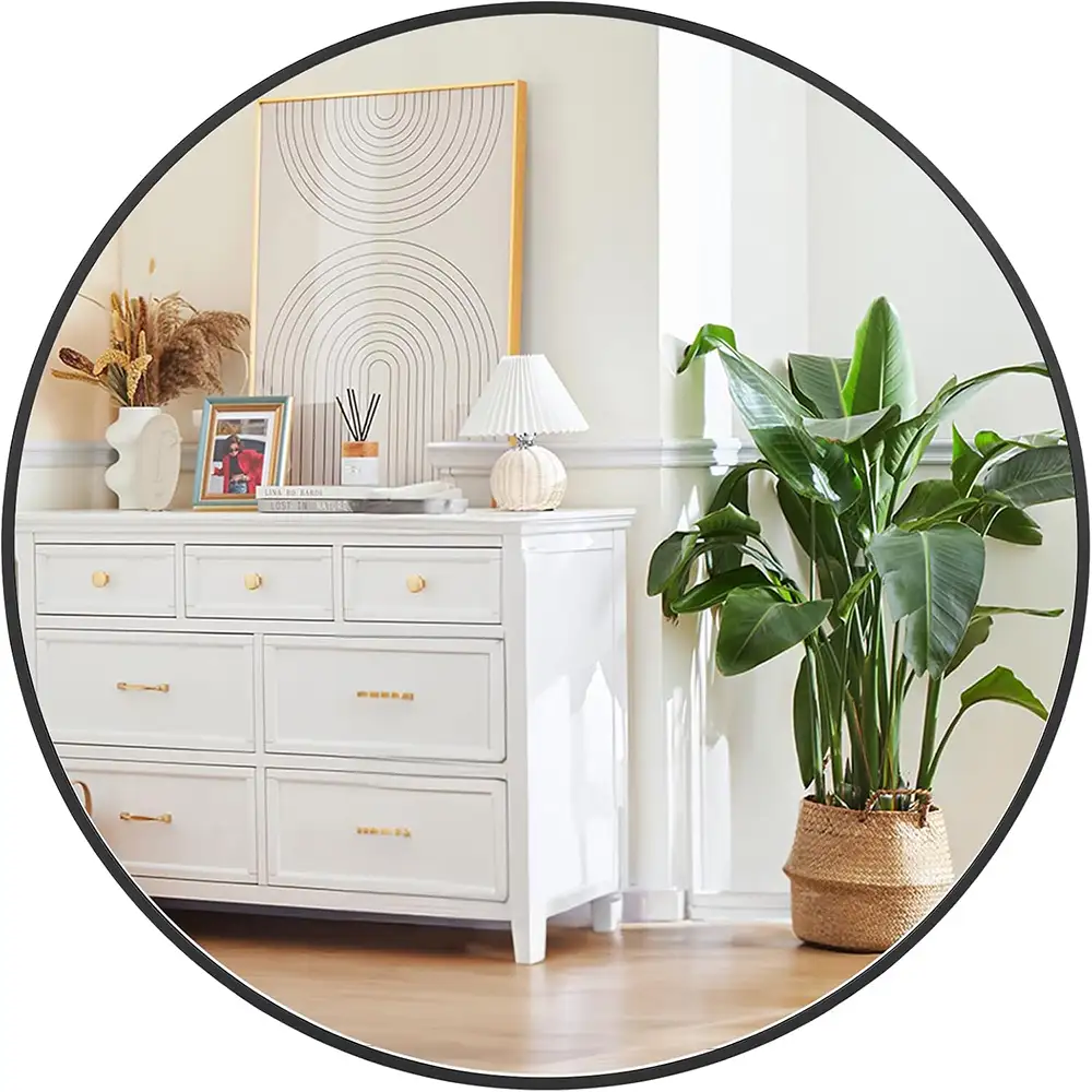 Large Round Mirror