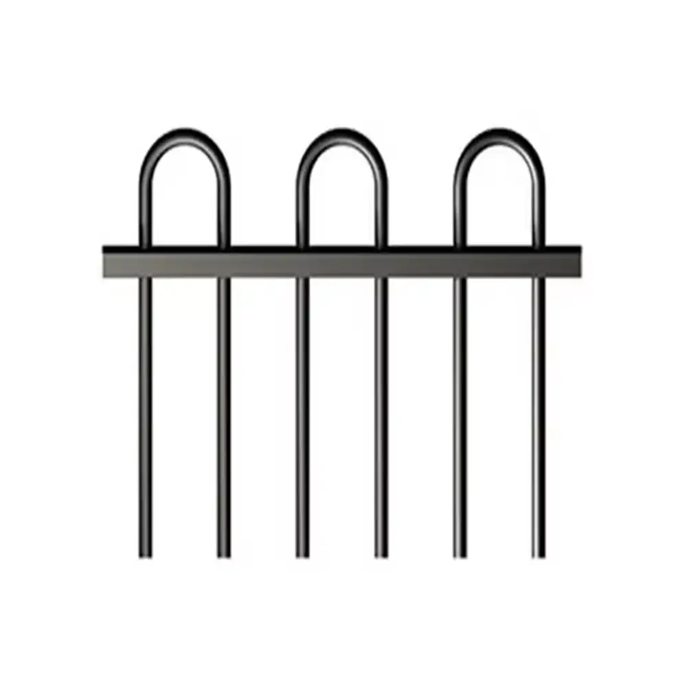 Loop Top Steel Fence