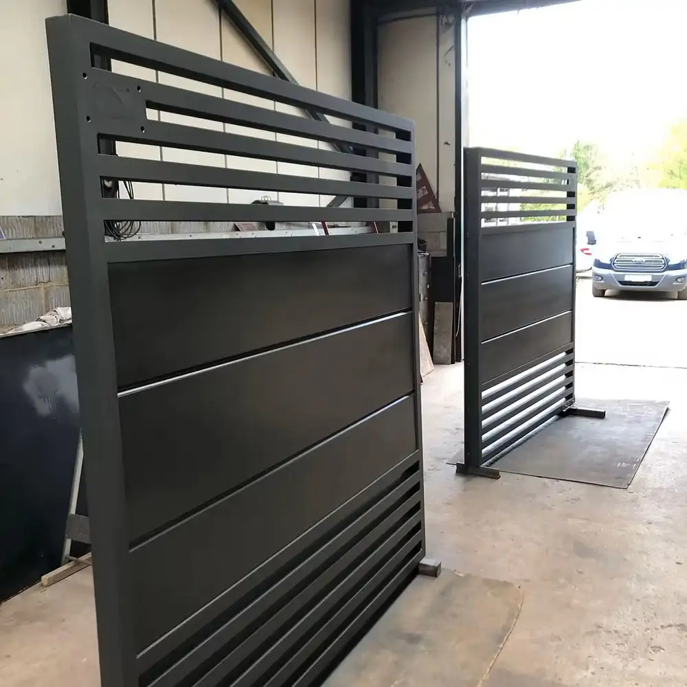 Metal Privacy Fence Panel