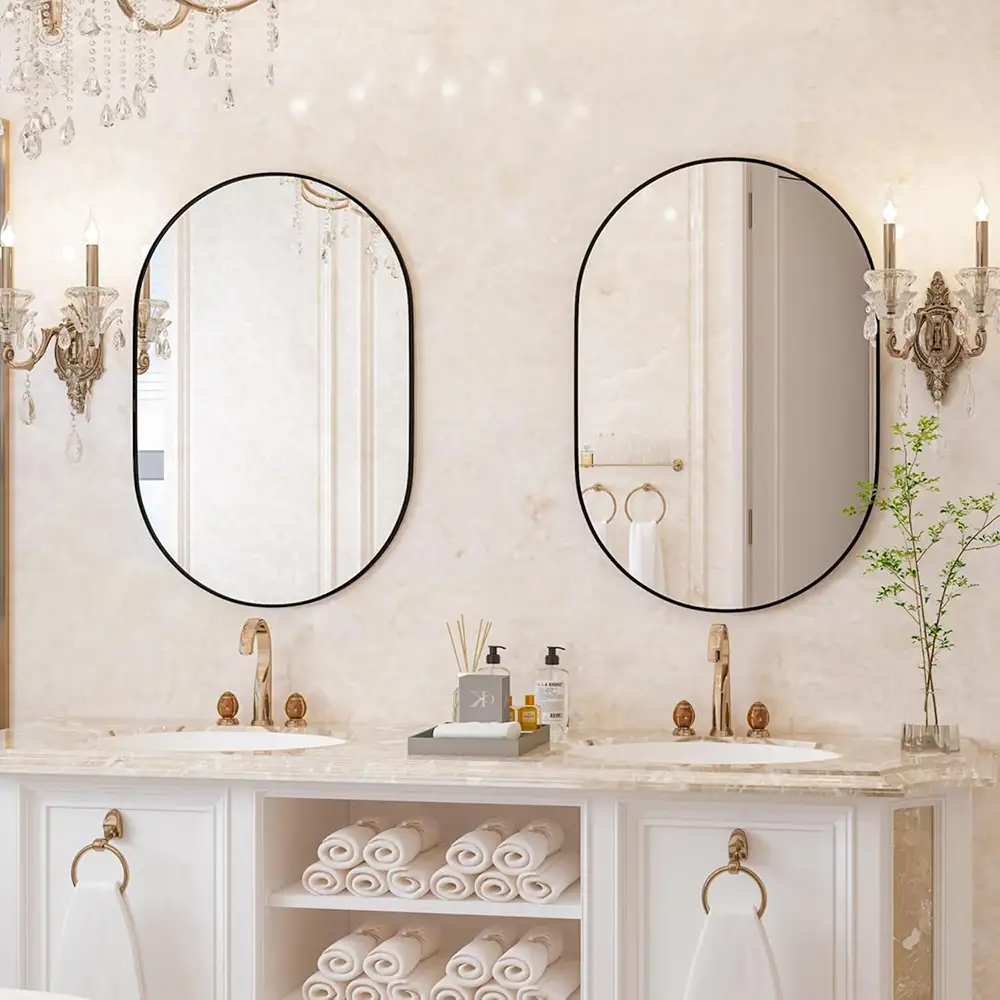 Oval Mirrors for Wall