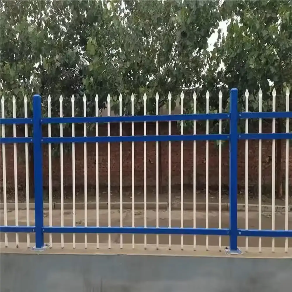 Powder Coated Palisade Metal Fence