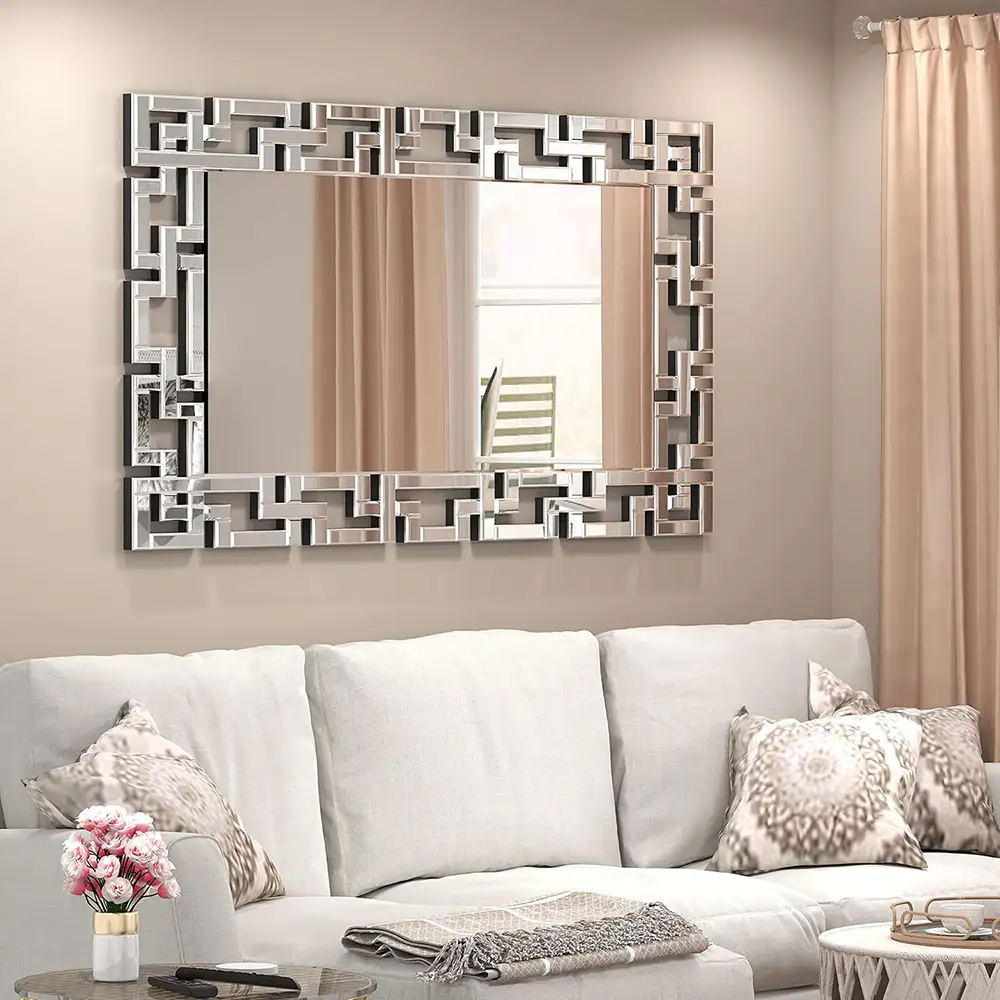 Rectangle Mirror Wall Decor