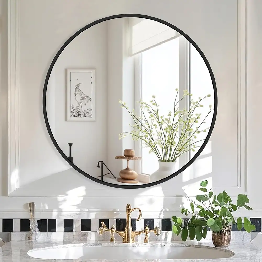 Round Bathroom Mirror