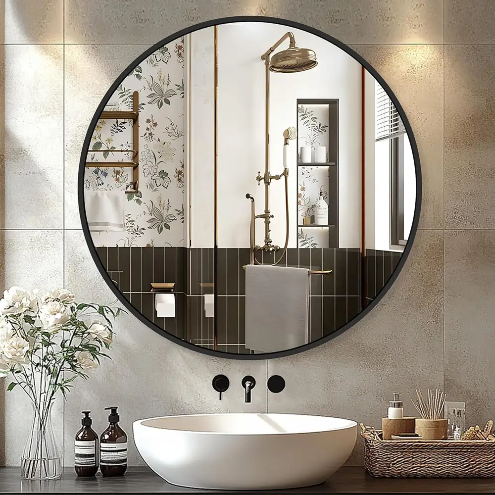 Round Mirrors for Bathroom