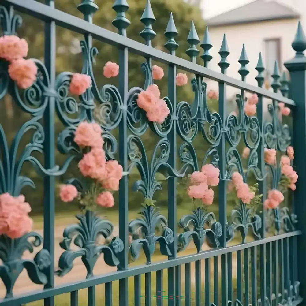 Steel Garden Fence