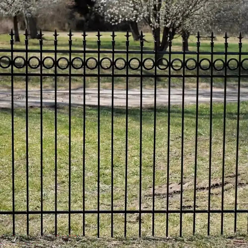 Wrought Iron Garden Fence