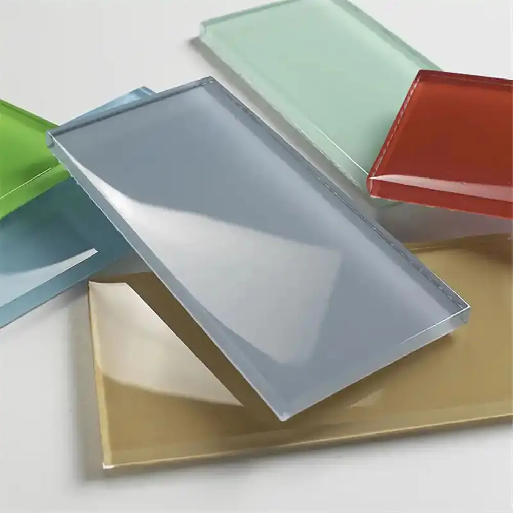 Colorful Painted Glass Home Decor