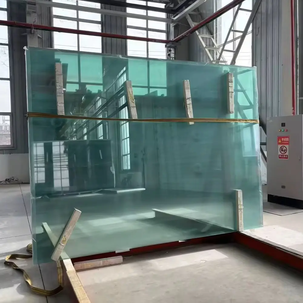 6MM 8MM 10MM 12MM Clear Float Glass Tempered Laminated Glass