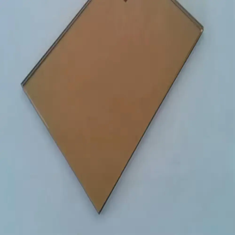 Decorative Bronze Mirror Glass Wall