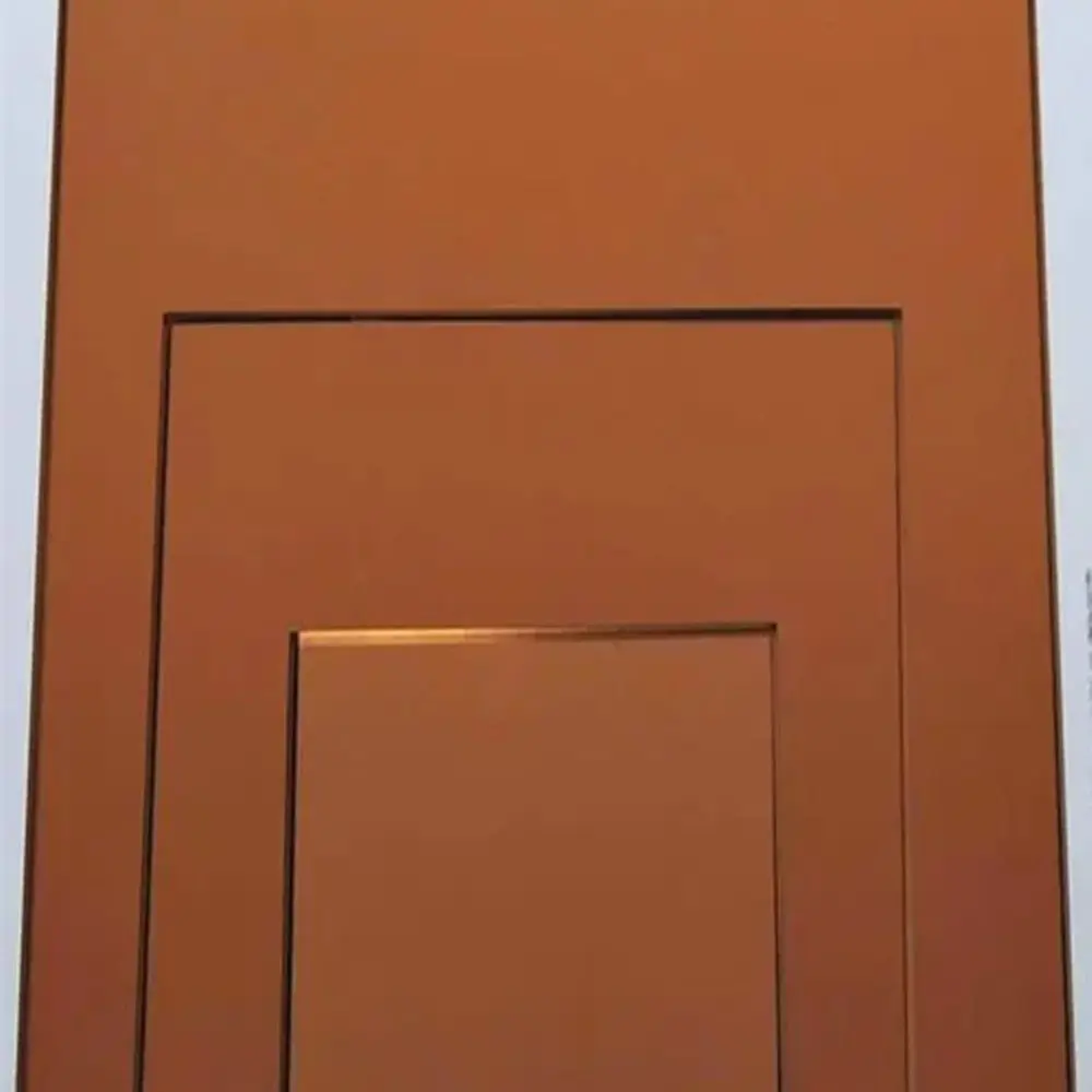 Furniture Bronze Mirror Glass Sheet