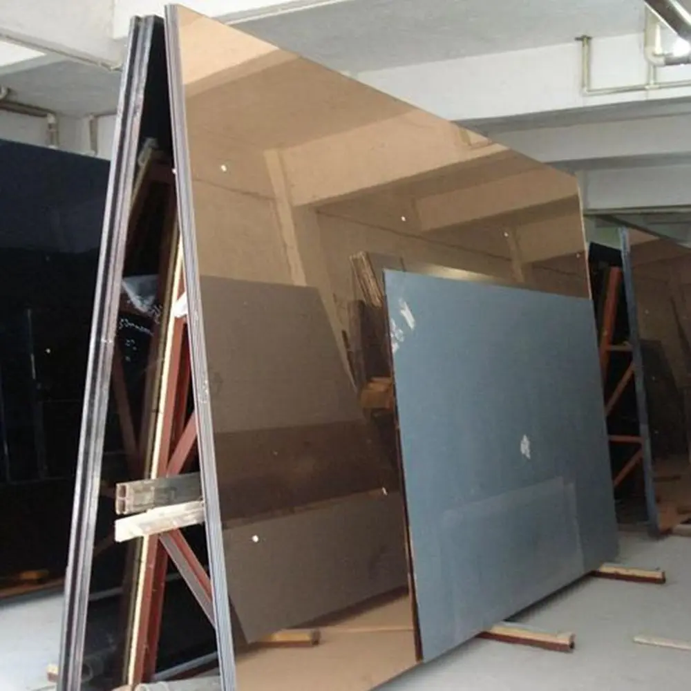 Vacuum Coated Bronze Mirror Glass