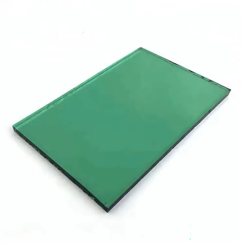Dark Green Tinted Glass, Dark Green Reflective