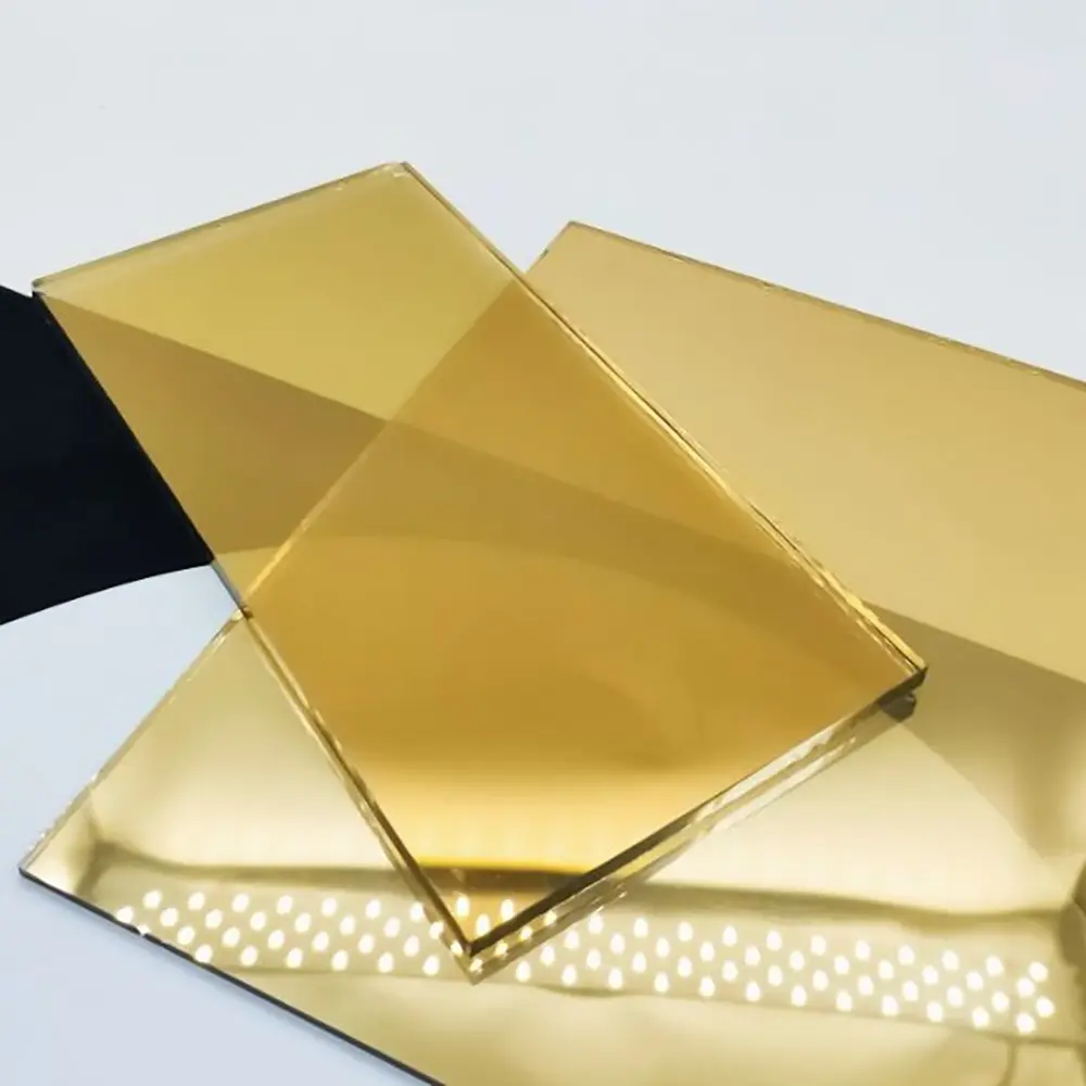 Gold Coated Glass