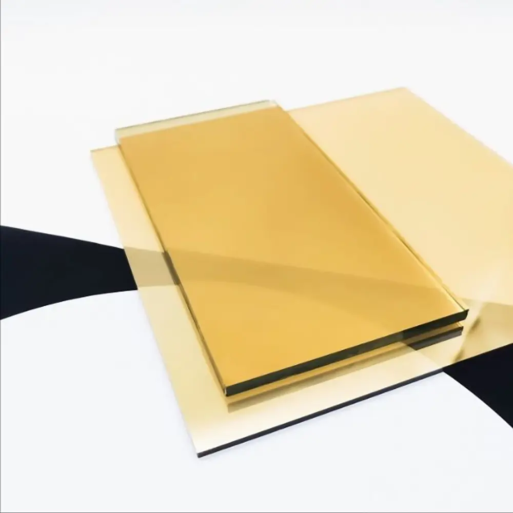 Gold Laminated Glass