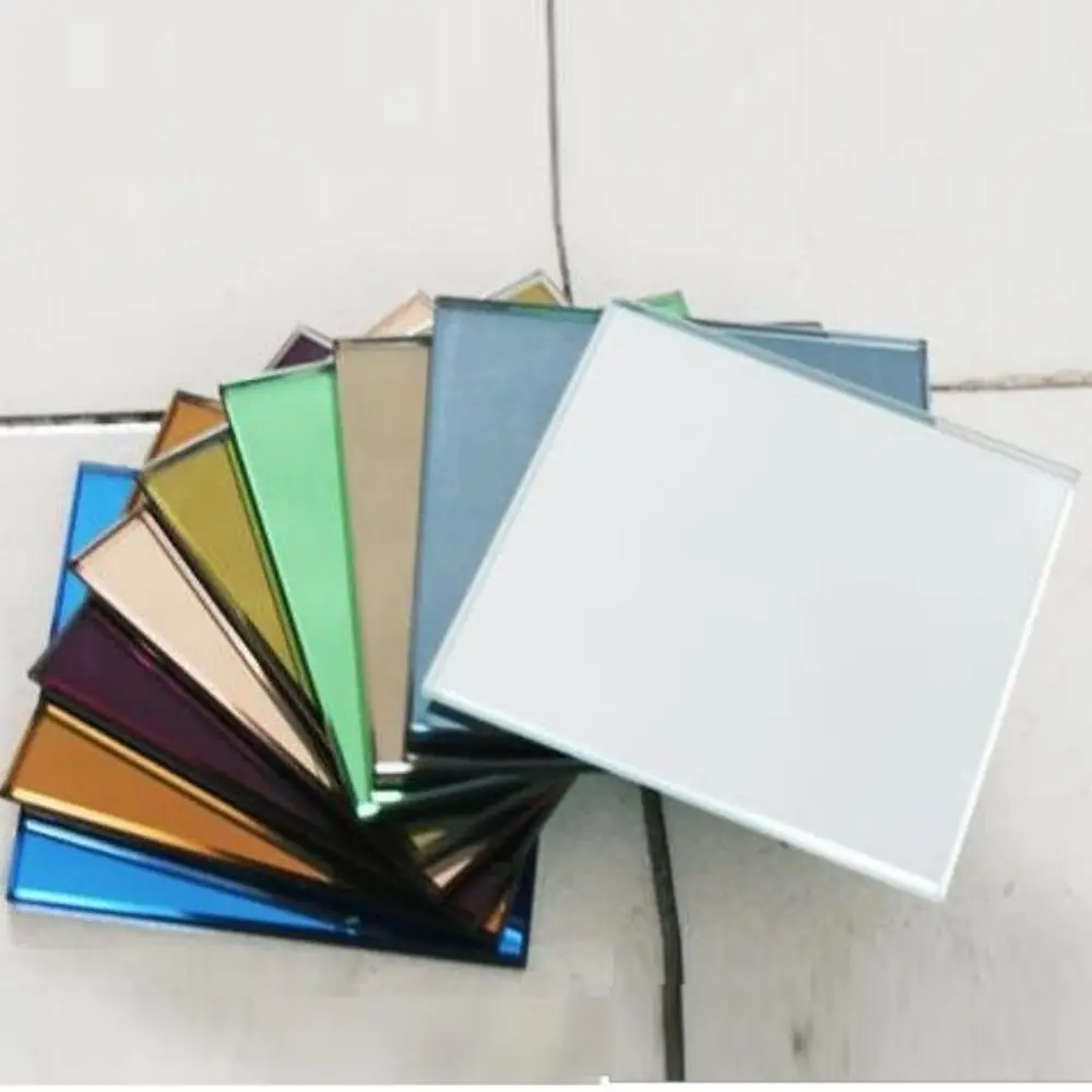 Modern Design Style for Champagne Color Mirror Glass High Quality Colored Mirror
