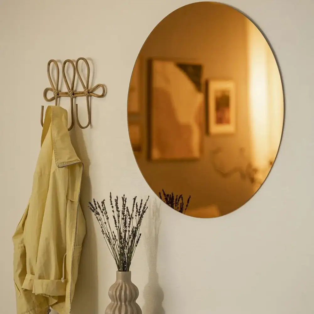 Partner Glass Tinted Mirror Bronze Golden Blue Black Colored Silver Mirror Sheet for Decoration