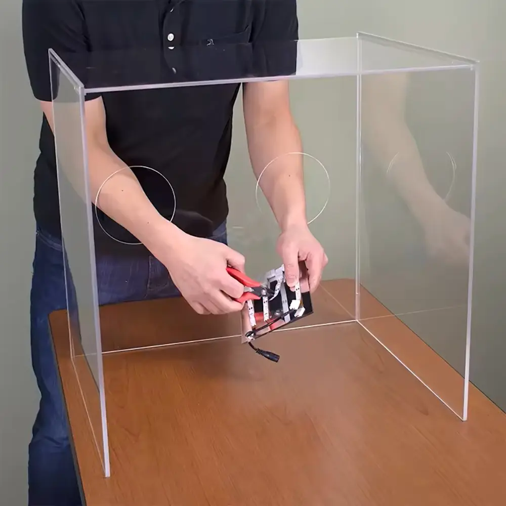 Office Desk Acrylic Divider Screen