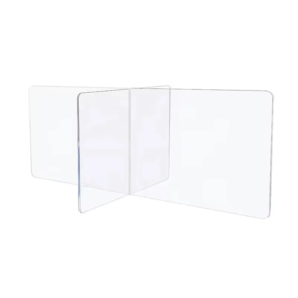 Protective Sneeze Guard Clear Acrylic Plexiglass Shield